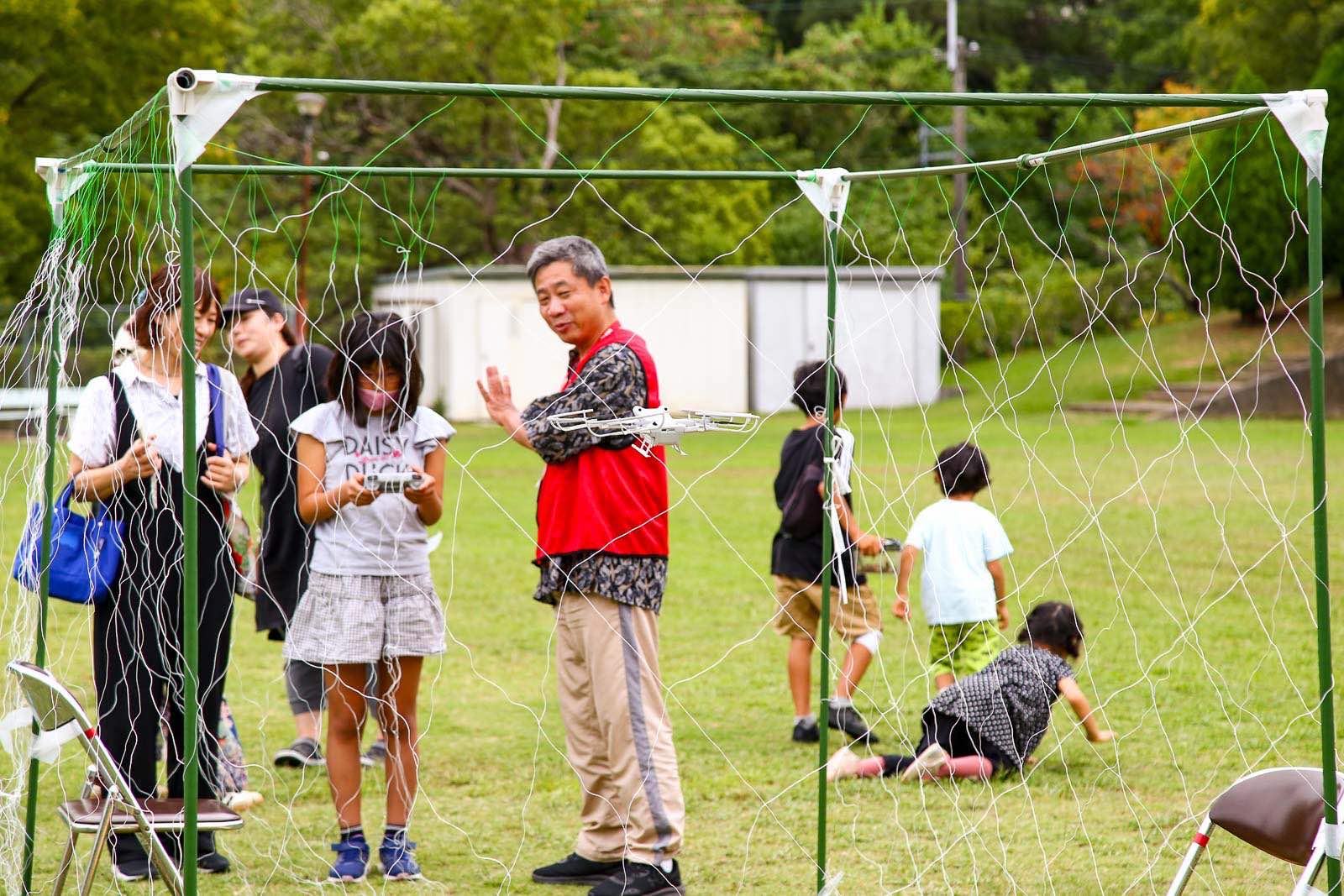 大阪府富田林市にある金剛中央公園で行われた「Park Day2024」イベント風景