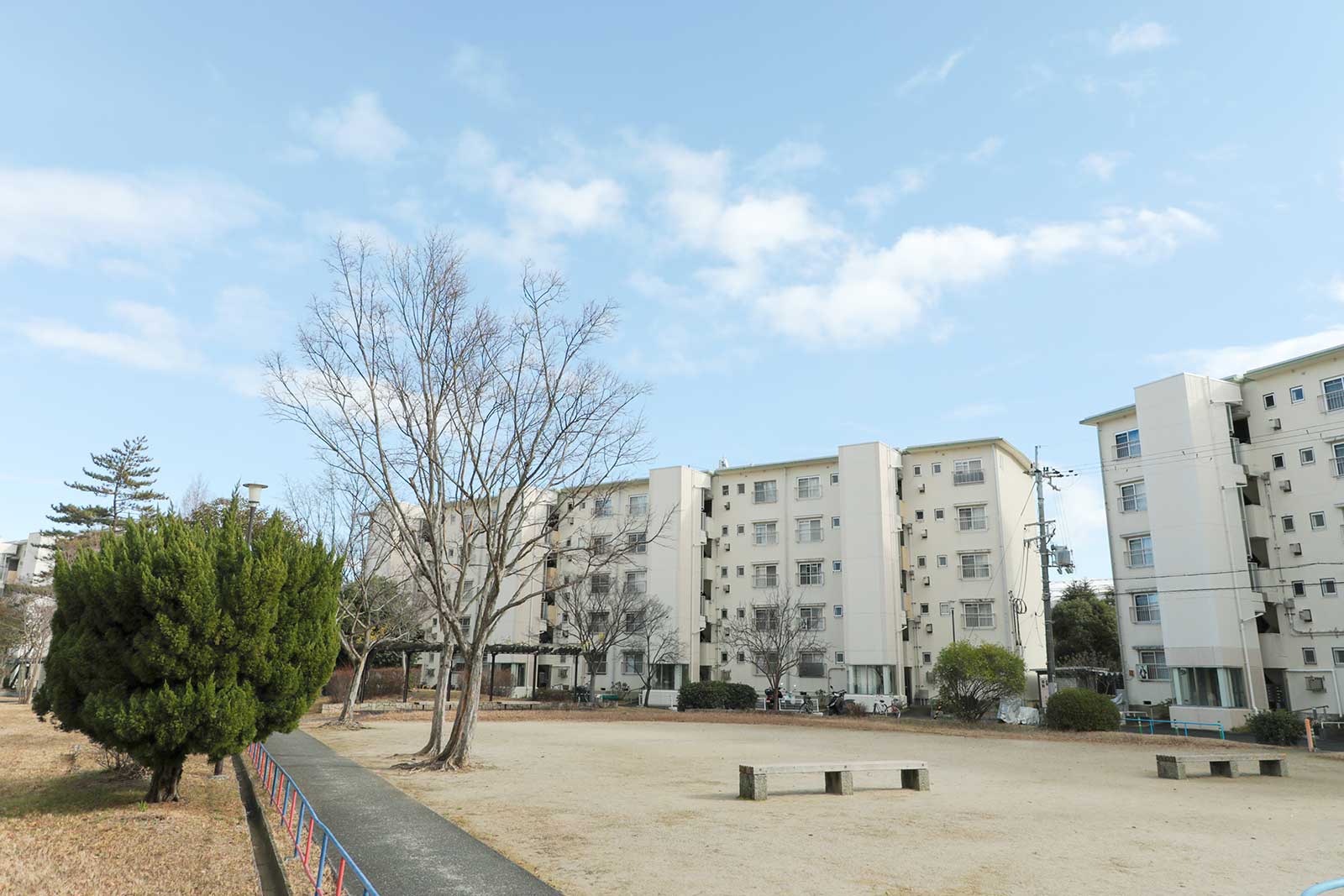 大阪府高槻市にある富田団地