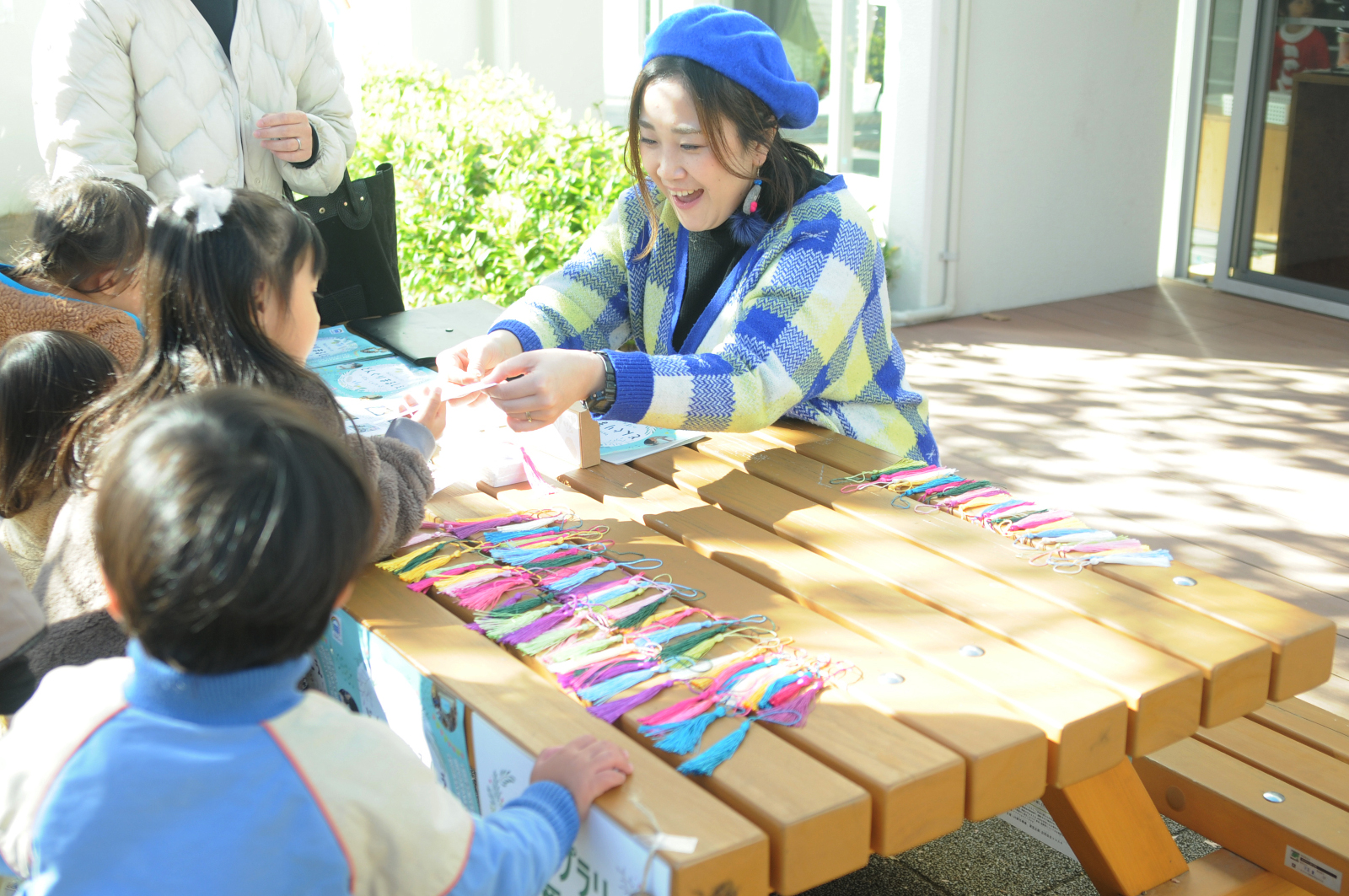 シャレール東豊中の新たな試み「マルシェ・ツクル・ゼミ」イベント「どんぐりまるしぇinぼん・しゃれーる」のスタンプラリー