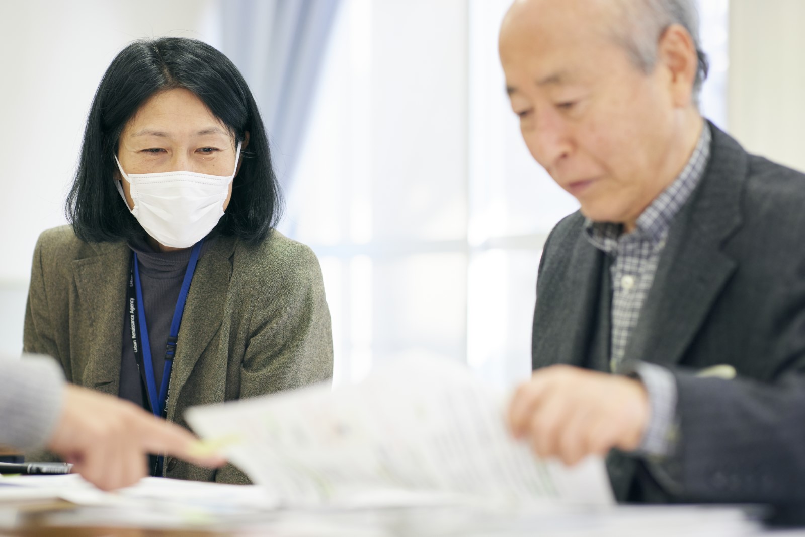 川本さんと共に設計担当していた西日本支社兵庫エリア経営部部長の新谷依子さん