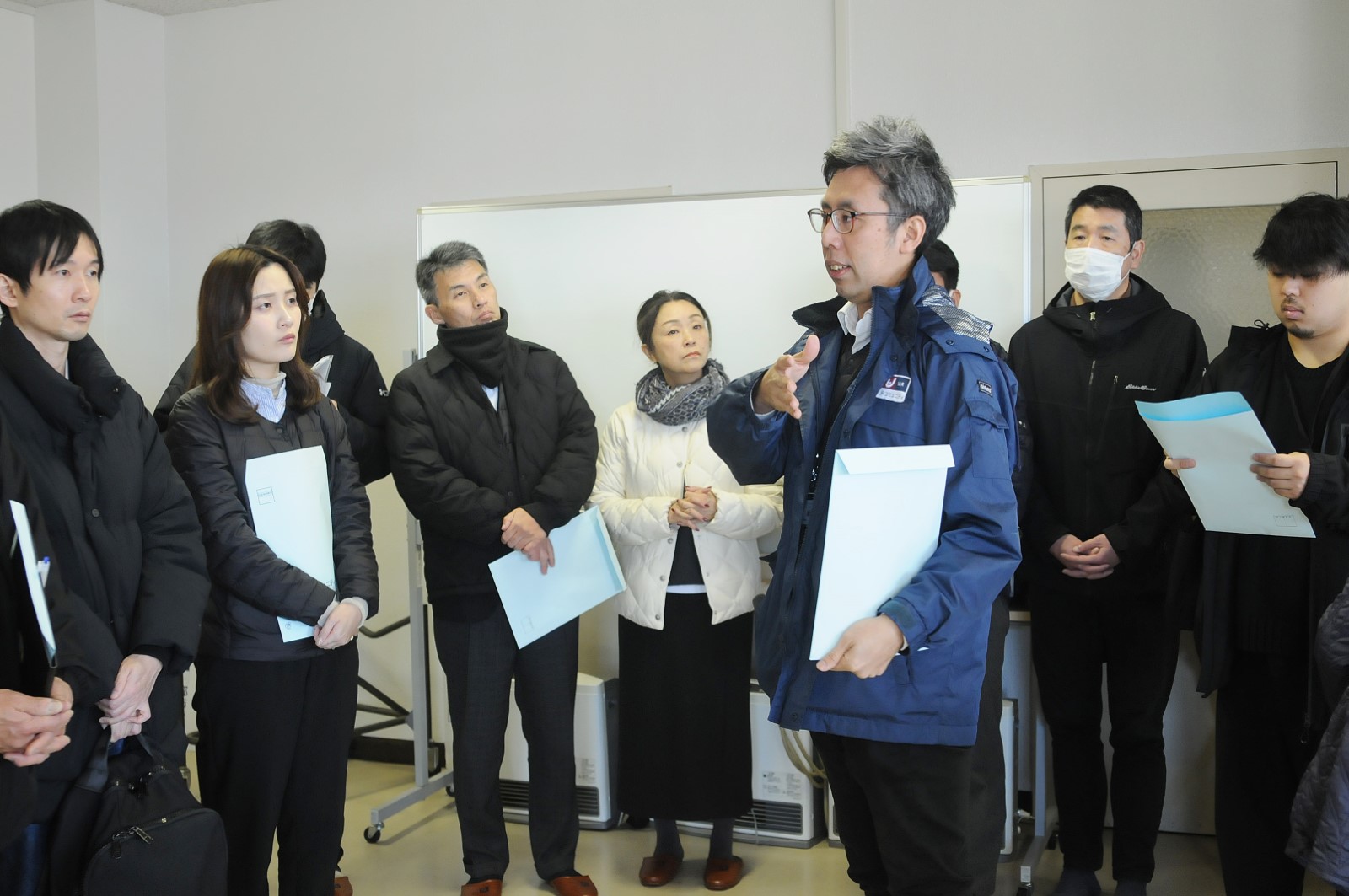 活動に訪れたUR関係者