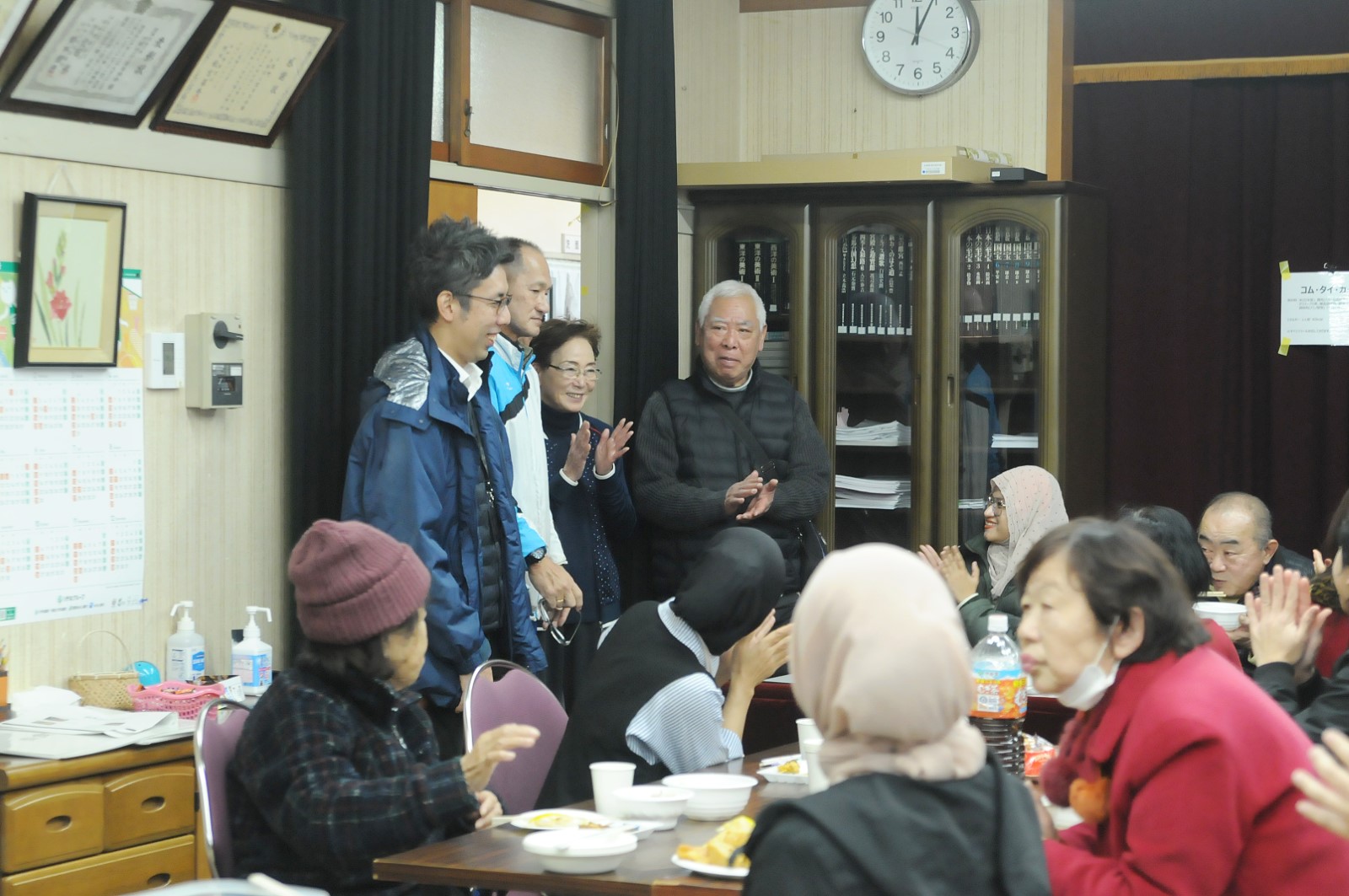 イベントに協力いただいた自治会の方々