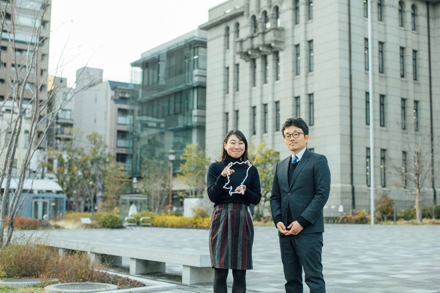 京都市職員の松村さんと二木さん