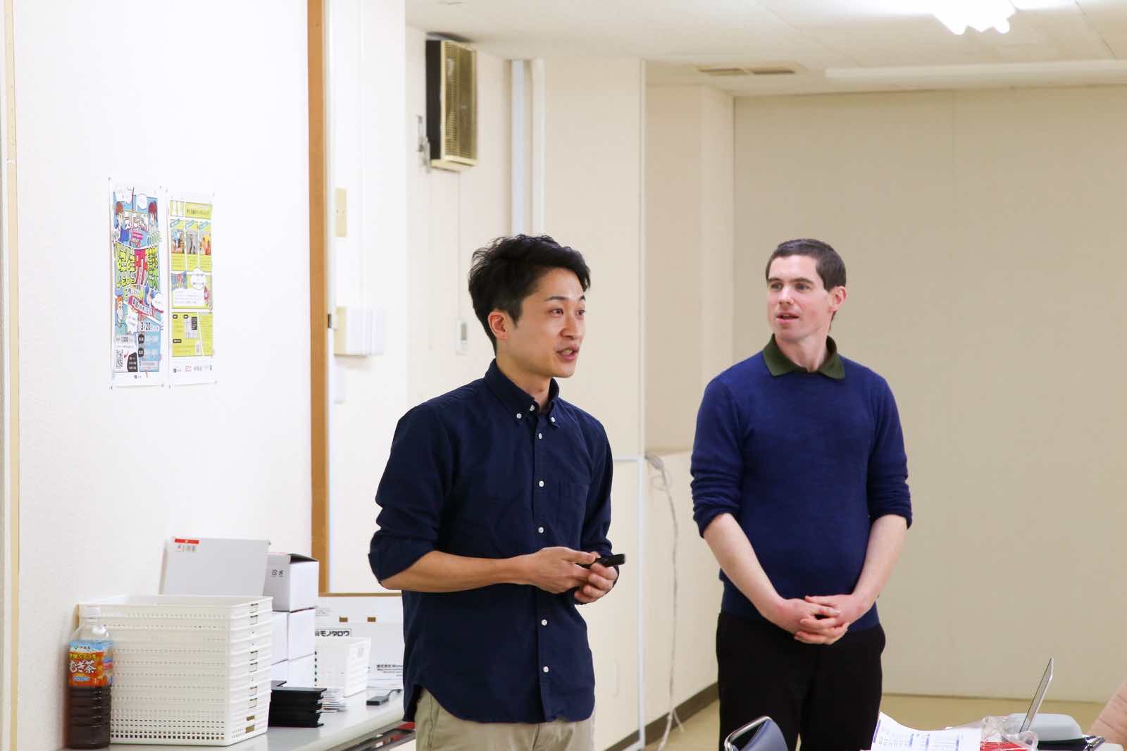 寺子屋LABO・能代さん、ECC・ディーンさん。