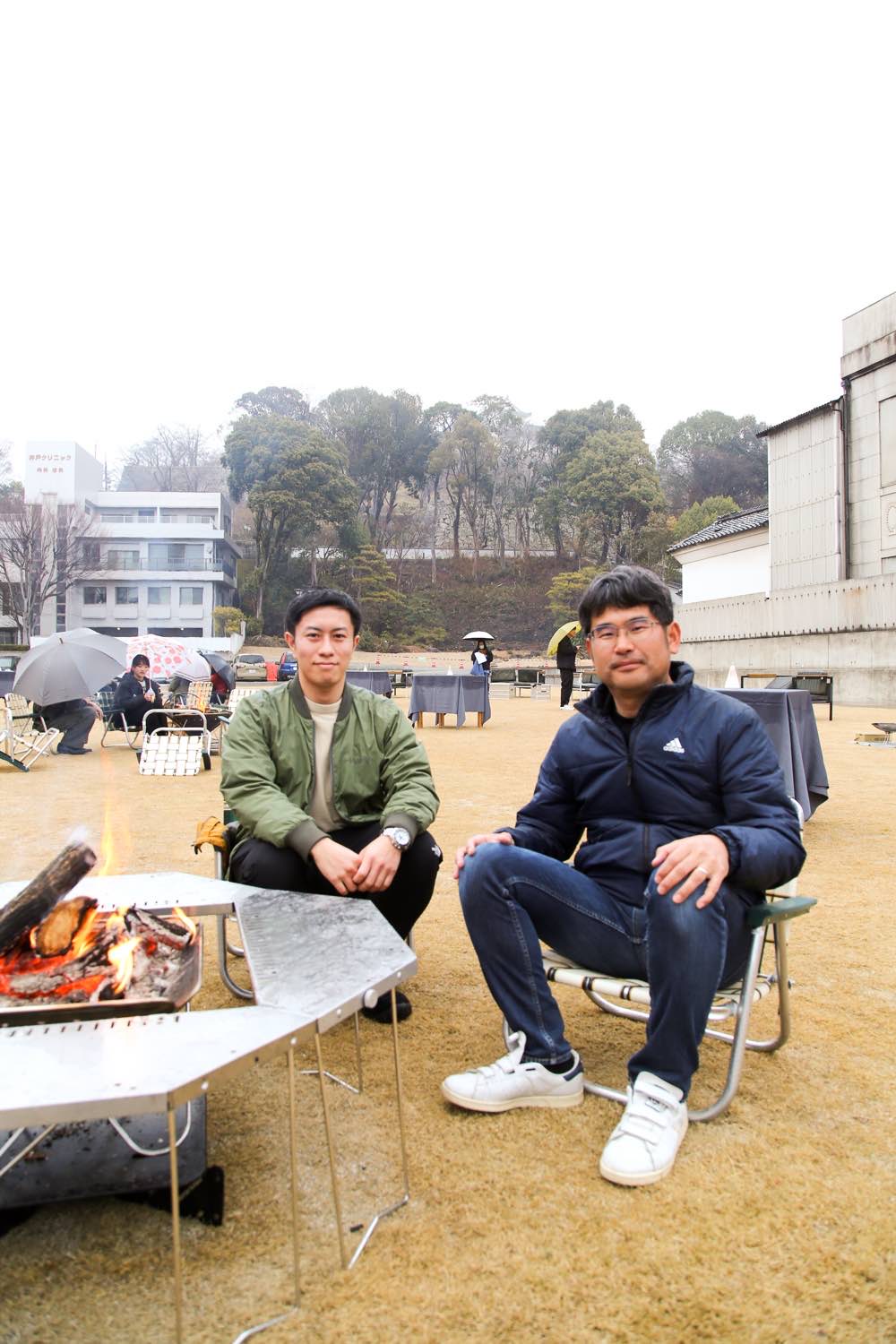 津山市産業経済部・西本さんとUR都市機構中国まちづくり支援事務所・松村さん