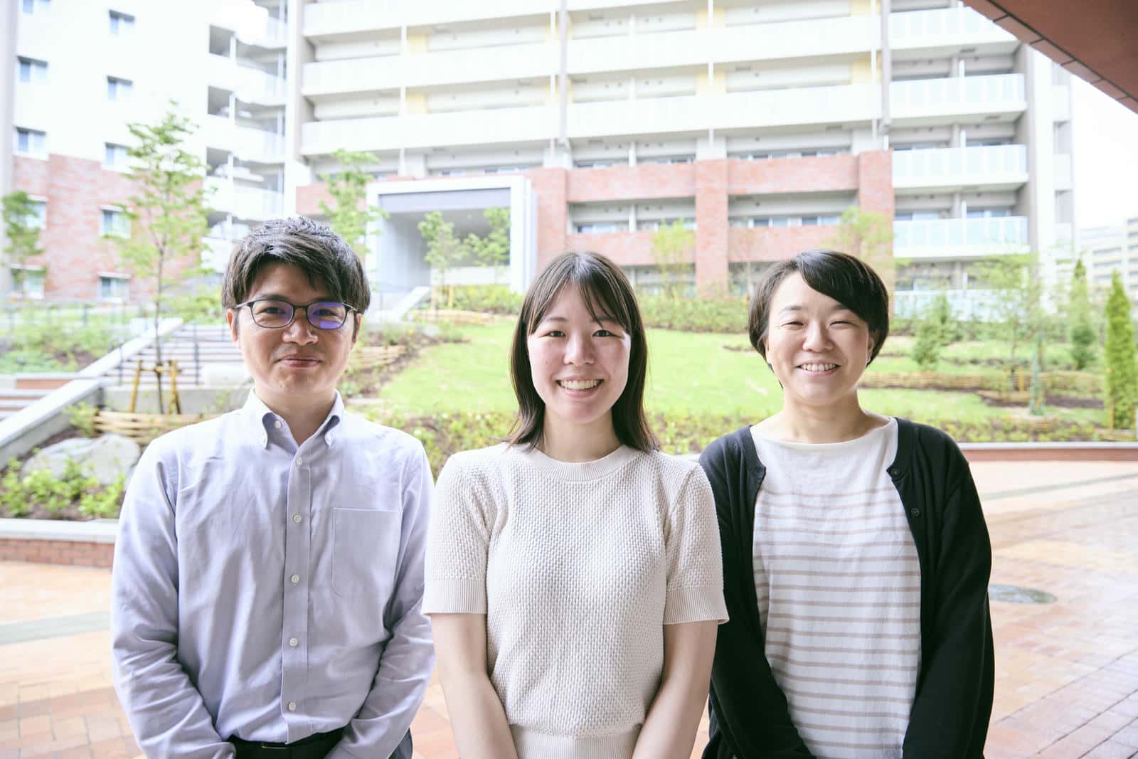 座談会のメンバー3人