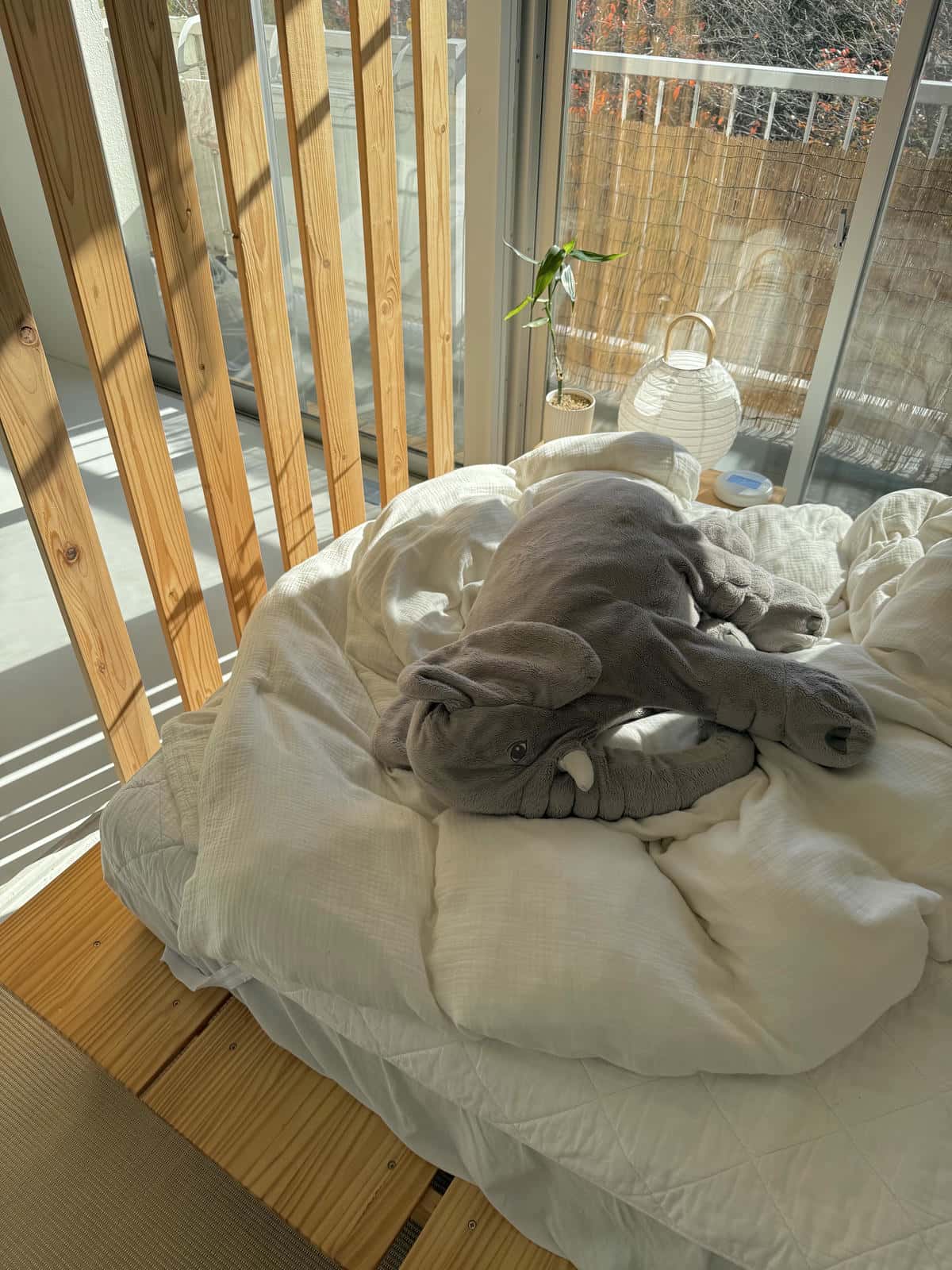 きみさんの住むベッドルームの様子