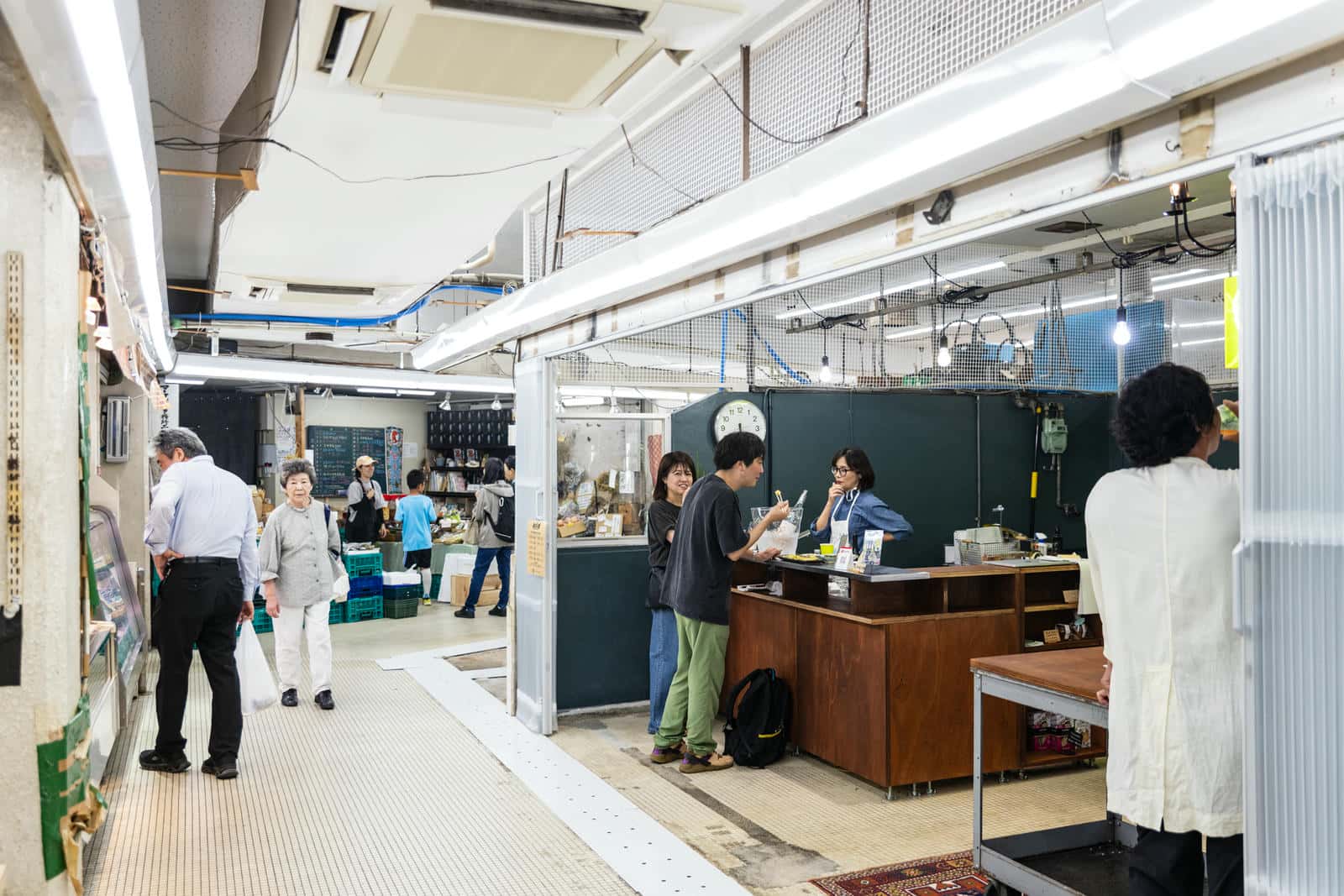 ワインショップasicd店内の様子