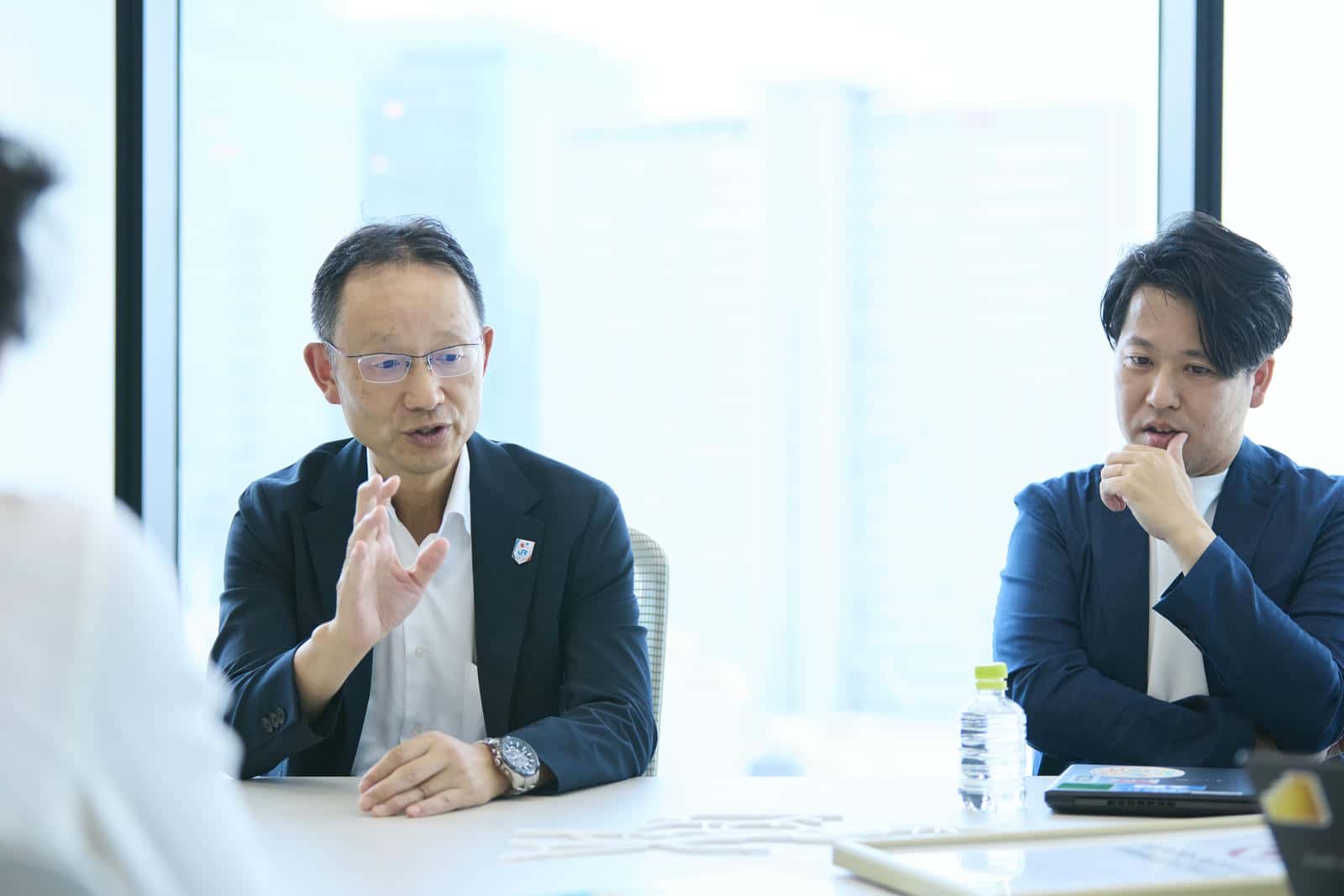 谷 貴文さん（左）、國松勇斗さん（右）