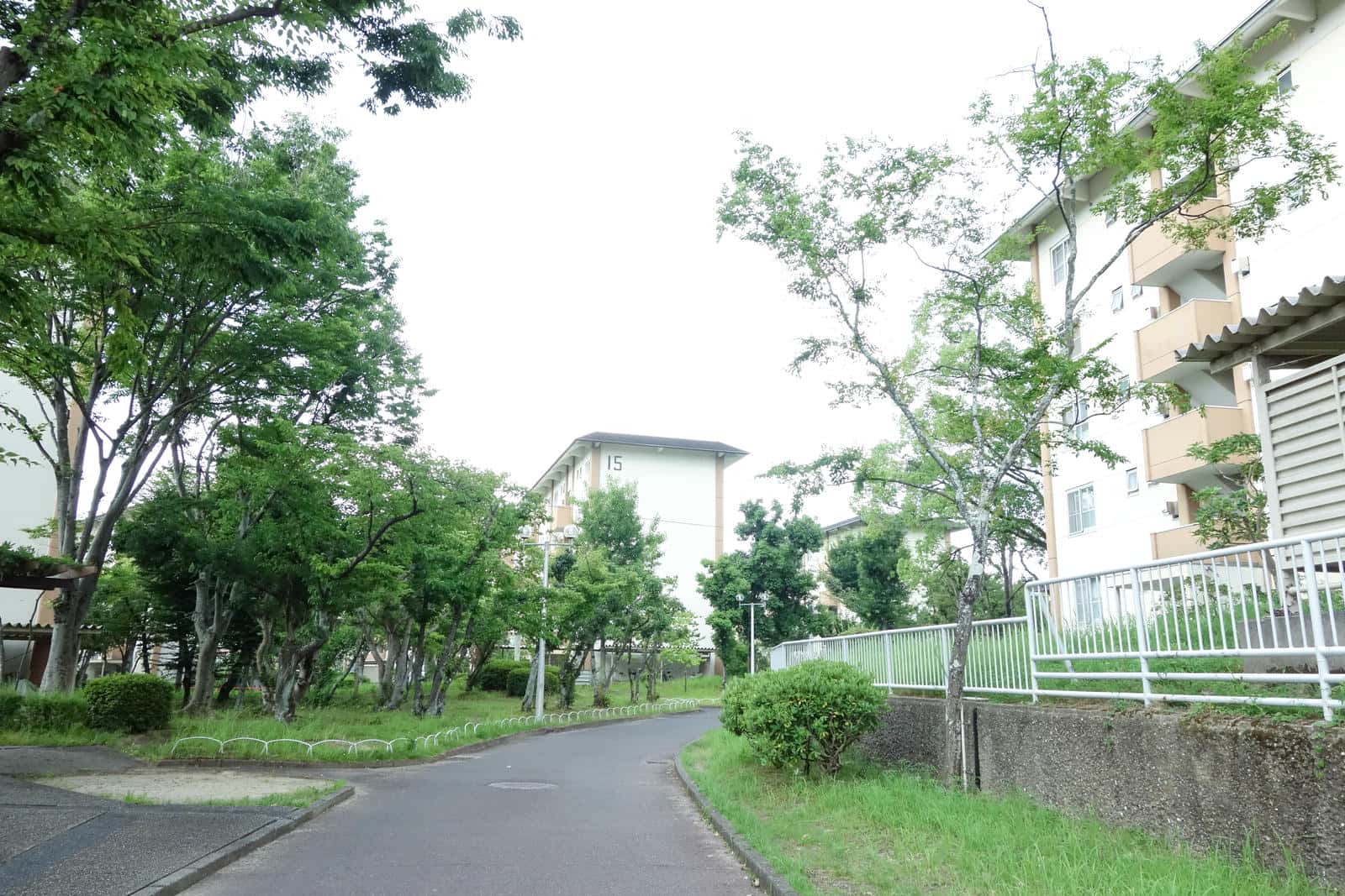 平城第2団地の外観