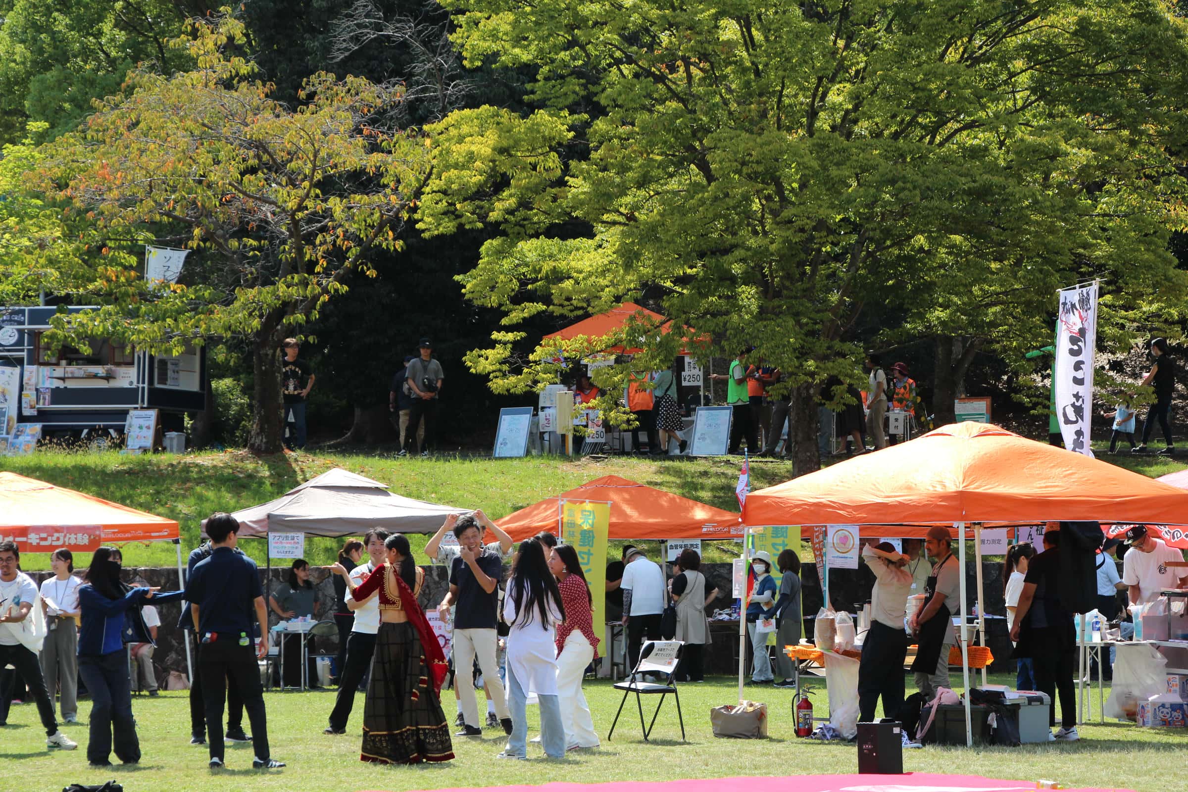 金剛ニュータウンで行われたPark Day 2025イベントの様子