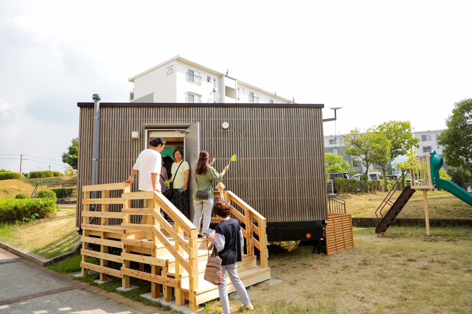 南花台団地のインフラゼロハウス 地域住民と一緒にその可能性を探る