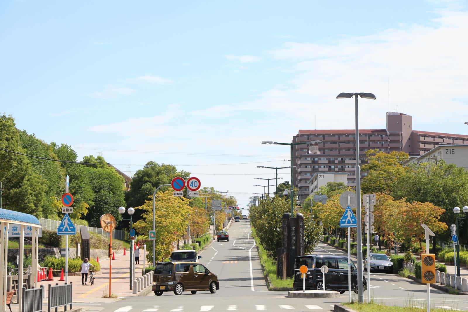 金剛駅周辺の風景