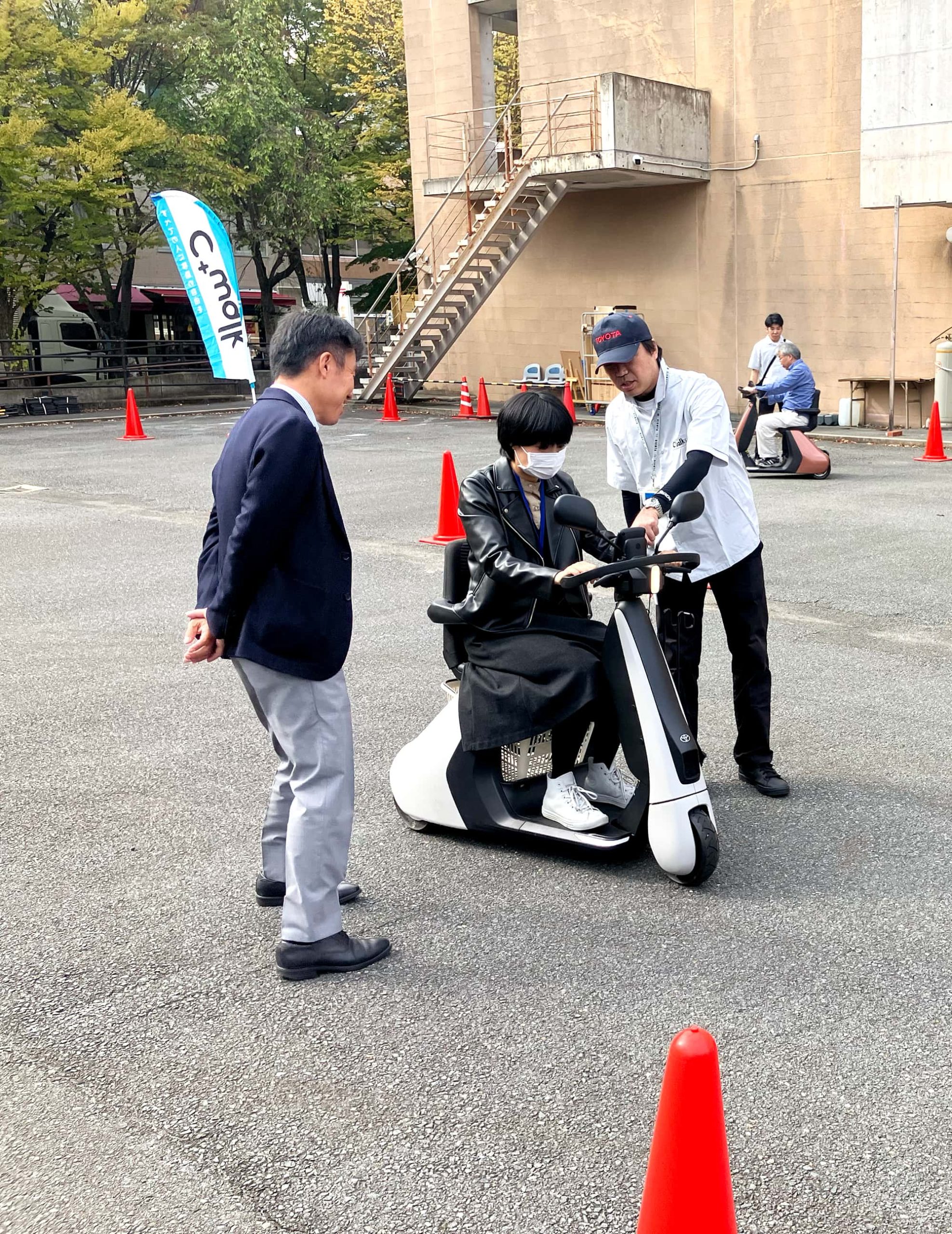 モビリティ体験の様子