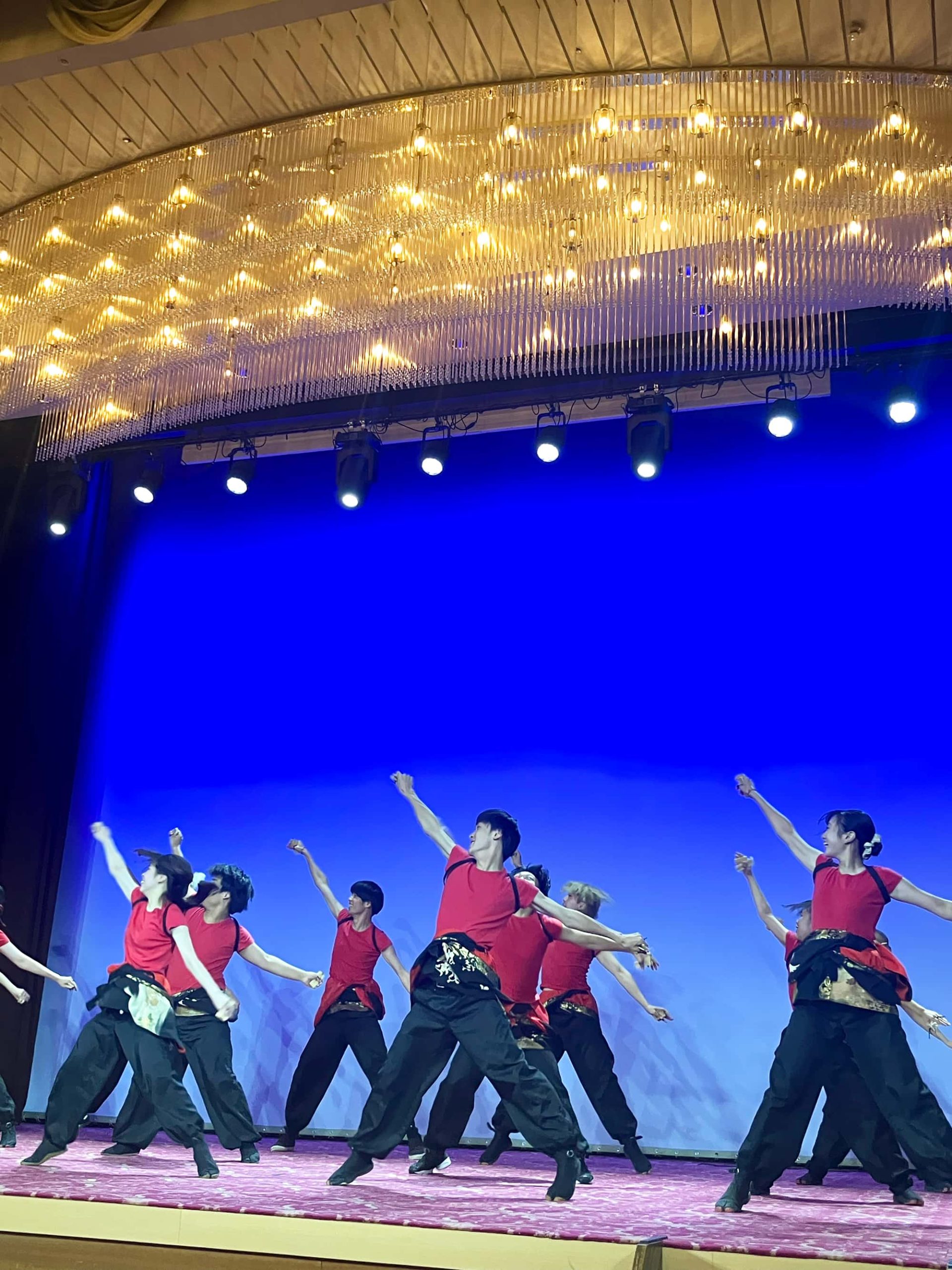 よさこいダンスの様子