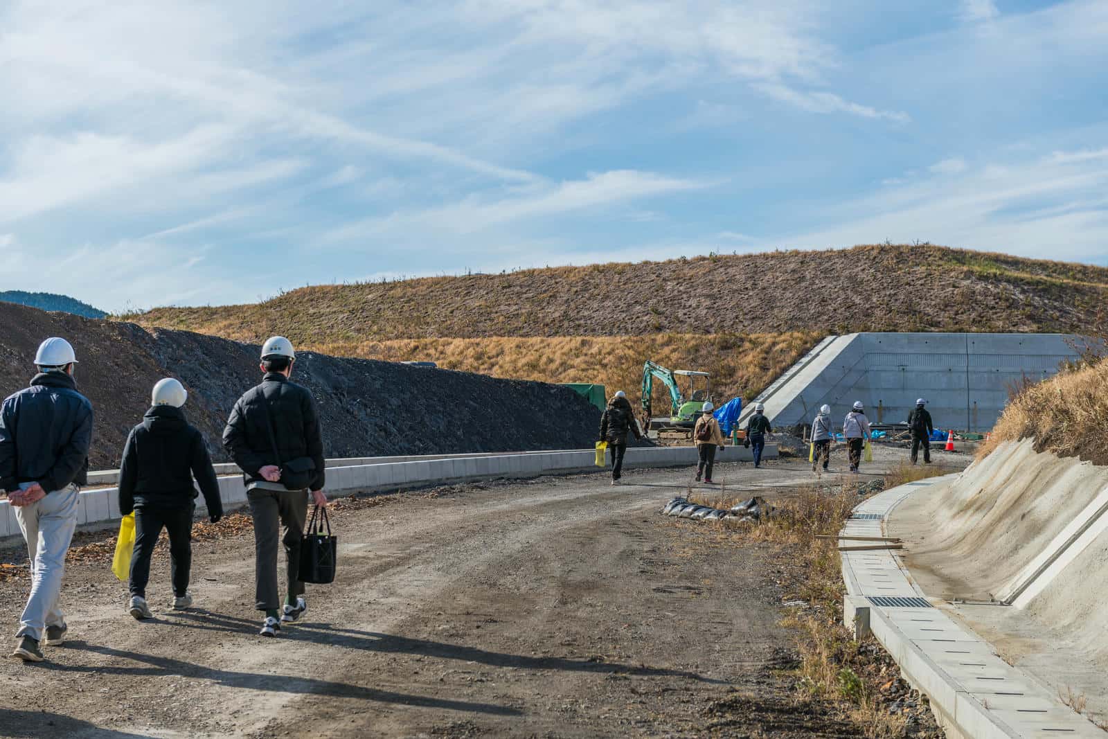 徳島県美波町で高台整備中から防災体験!?～歩いて体感する、地震が起き